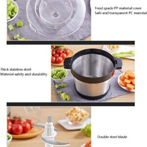 مفرمة كهربائية للحوم والخضروات سعة 6 لتر