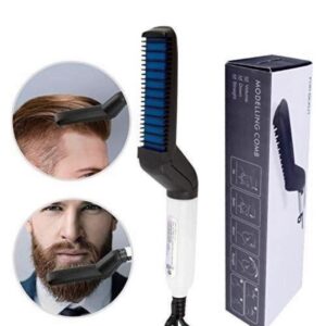 فرشاة كهربائية لفرد الشعر واللحية للرجال